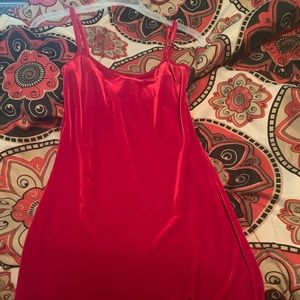 Edge Red Dress